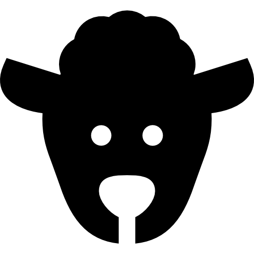Овца Basic Straight Filled иконка