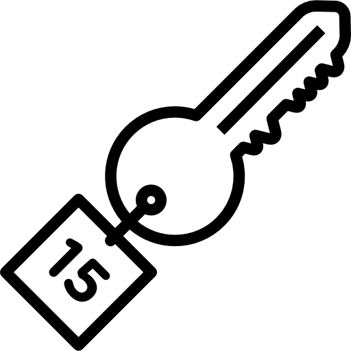 llave de la habitación Special Lineal icono