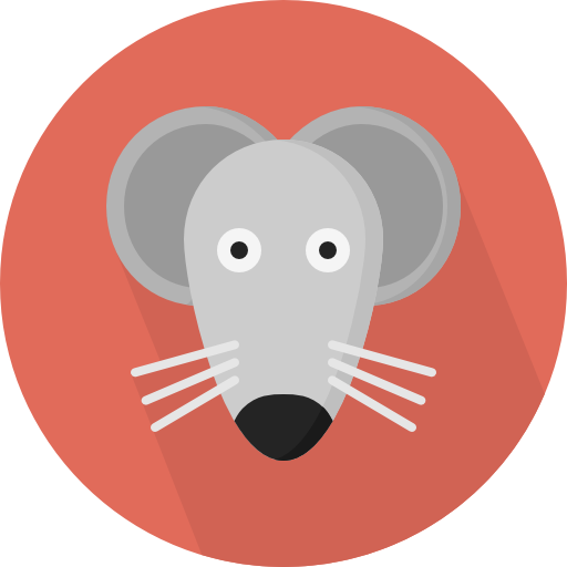 Mouse Pixel Perfect Flat icon