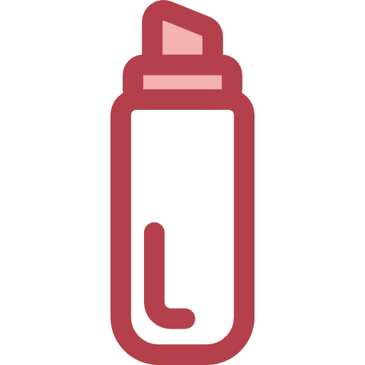 Marker Monochrome Red icon