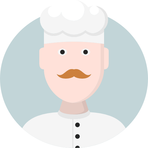 chef Pixel Perfect Flat icoon