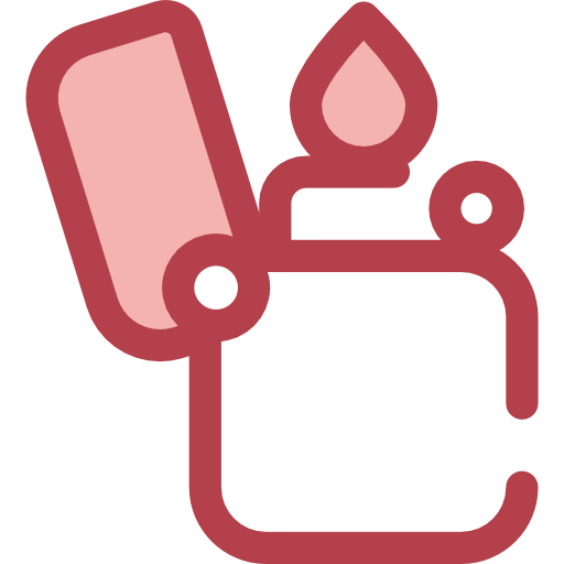 거룻배 Monochrome Red icon