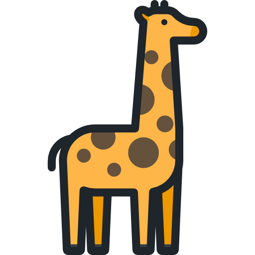 girafa Special Lineal color Ícone