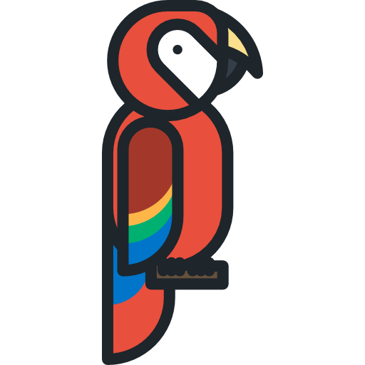 Macaw Special Lineal color icon