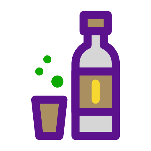 Whisky Darius Dan Lineal Color icono