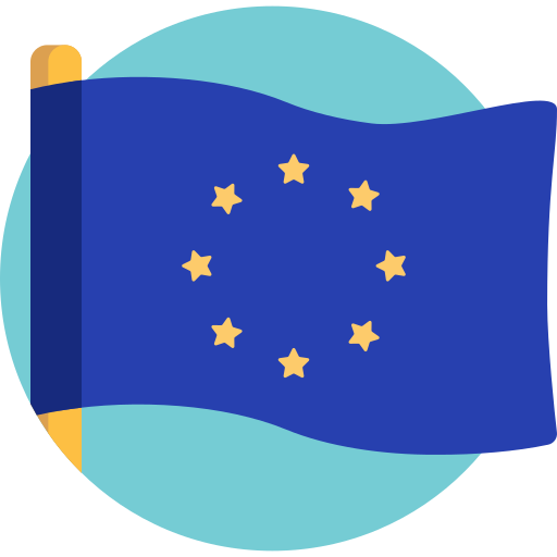 eurounione Detailed Flat Circular Flat icona