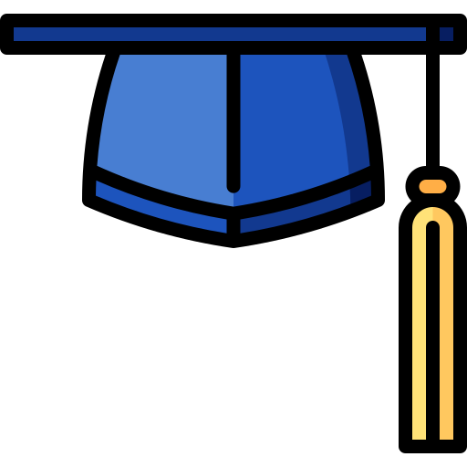 Birrete Special Lineal color icono