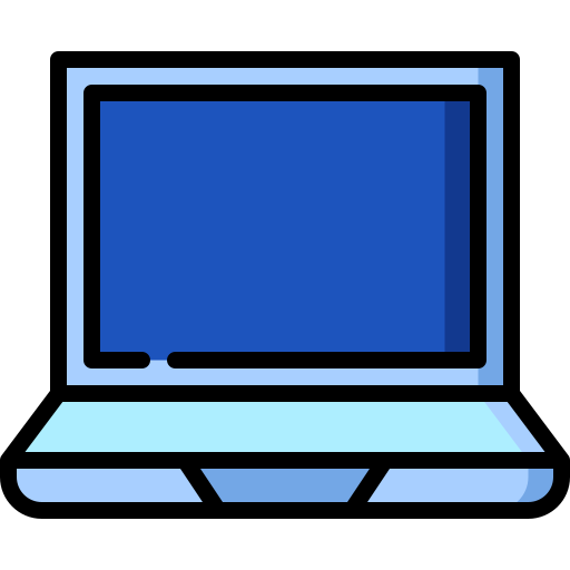ordenador portátil Special Lineal color icono