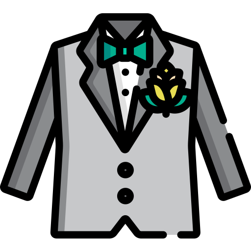 Свадебный костюм Special Lineal color иконка