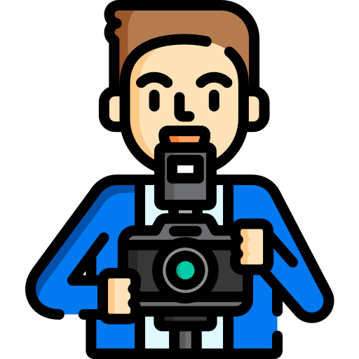 Photographer Special Lineal color icon