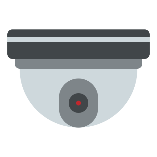 cctv Iconixar Flat icon