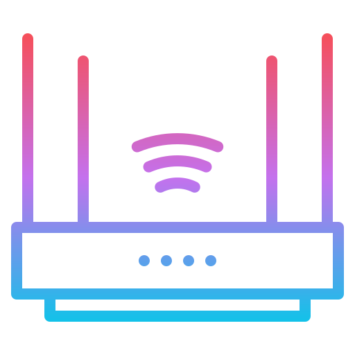 router Iconixar Gradient icon