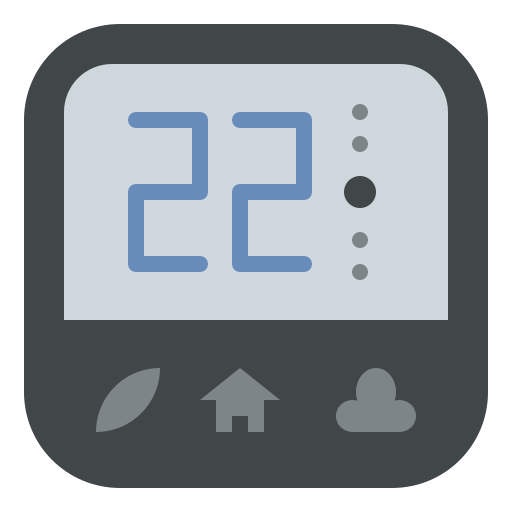 Thermostat Iconixar Flat icon