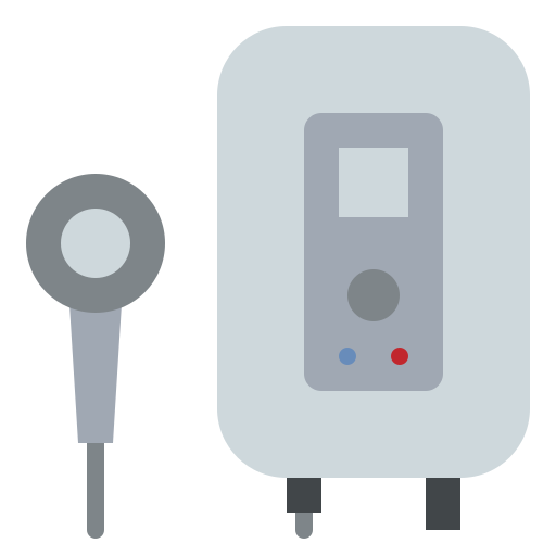 calentador de agua Iconixar Flat icono