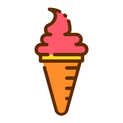 Ice cream Good Ware Lineal Color icon