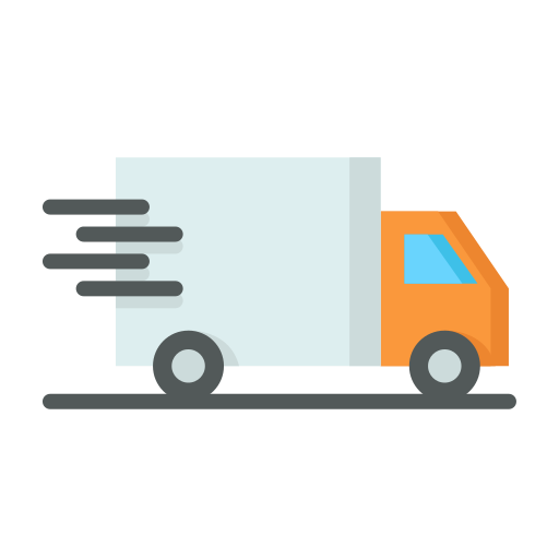 ciężarówka dostawcza Good Ware Flat ikona