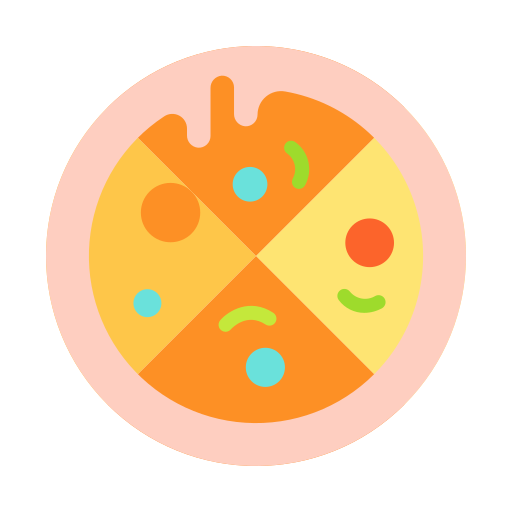 pizza Good Ware Flat icon