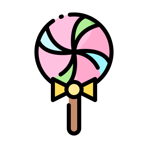 Lollipop Good Ware Lineal Color icon