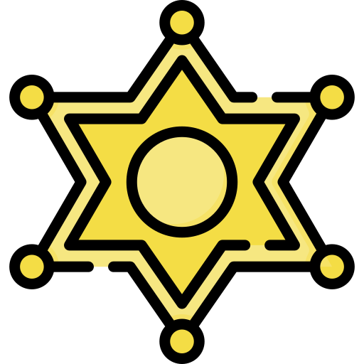 sheriff Special Lineal color icon