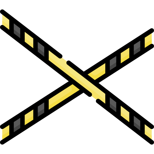 linea di polizia Special Lineal color icona