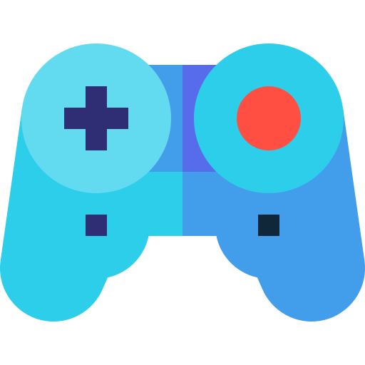 gamepad Basic Straight Flat icon
