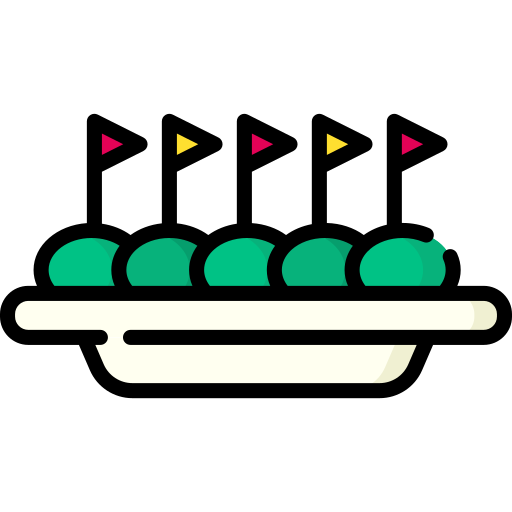 Aceitunas Special Lineal color icono