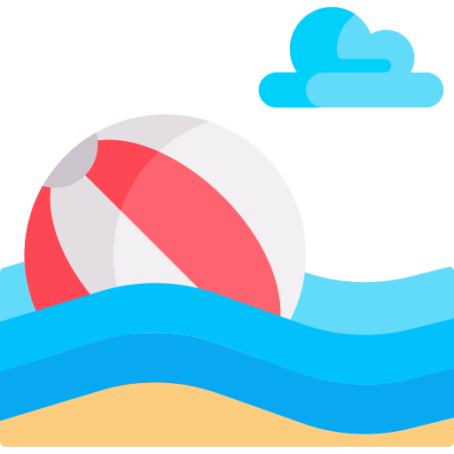ballon de plage Special Flat Icône