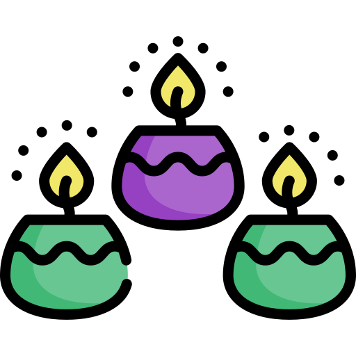 Candle Special Lineal color icon