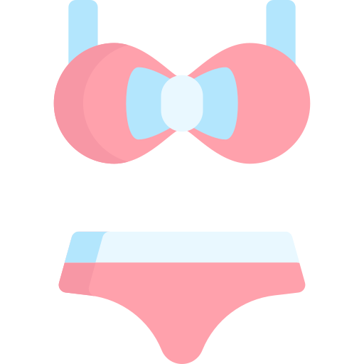 Bikini Kawaii Flat icon
