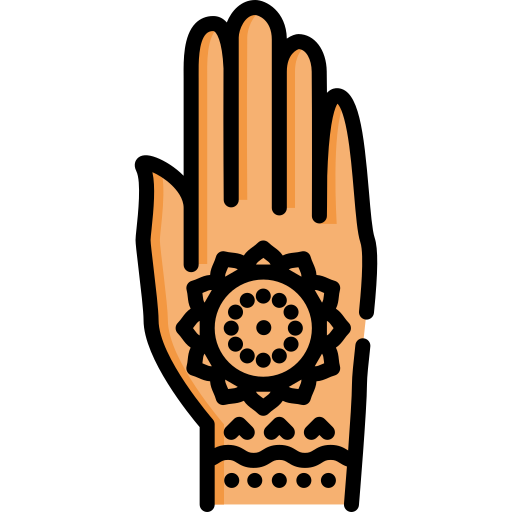 handgeschilderde henna Special Lineal color icoon