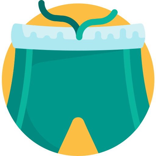 zwemkleding Detailed Flat Circular Flat icoon