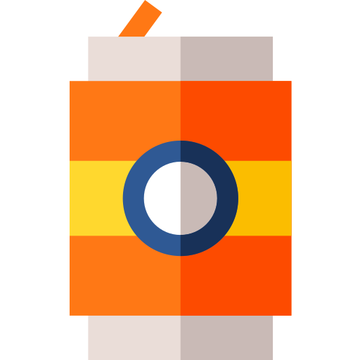 ビール缶 Basic Straight Flat icon