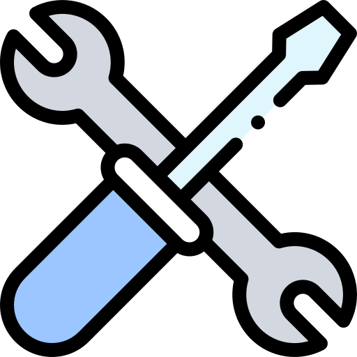 Screwdriver Detailed Rounded Lineal color icon