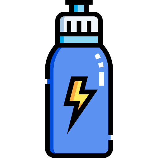 Water bottle Detailed Straight Lineal color icon