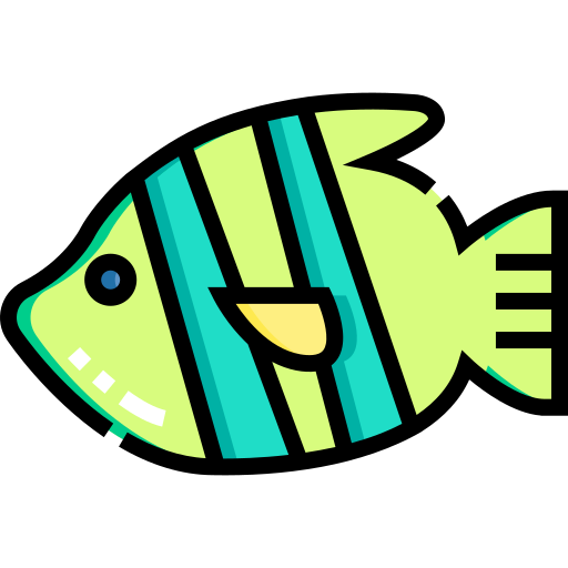fisch Detailed Straight Lineal color icon