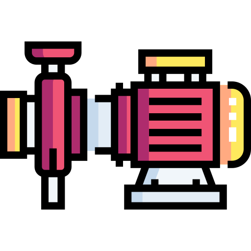 파이프 Detailed Straight Lineal color icon