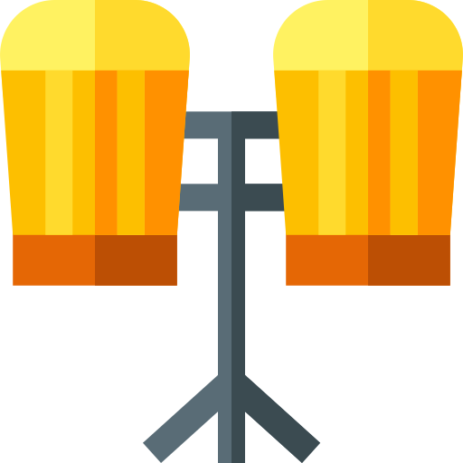 bongos Basic Straight Flat icon