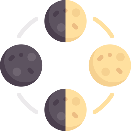faza księżyca Special Flat ikona