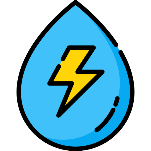 Energía hidroeléctrica Special Lineal color icono