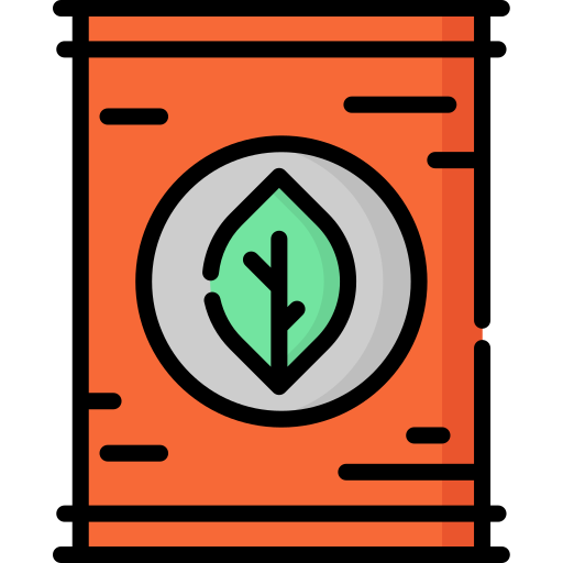 combustible ecológico Special Lineal color icono