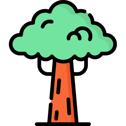 Tree Special Lineal color icon
