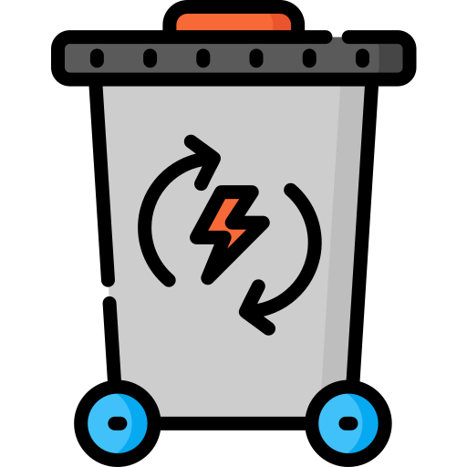 Papelera de reciclaje Special Lineal color icono