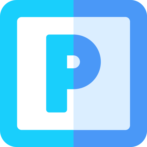 Parking Basic Rounded Flat icon