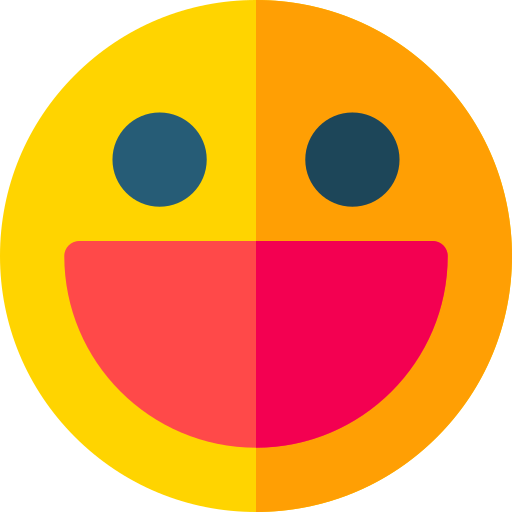 emoji Basic Rounded Flat icoon