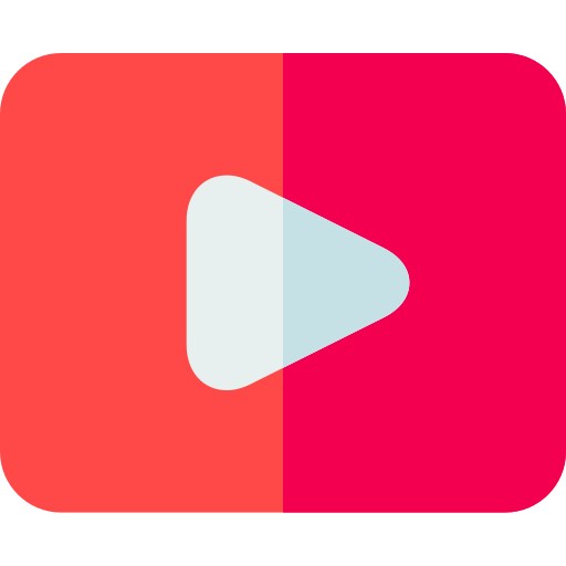 youtube Basic Rounded Flat icona