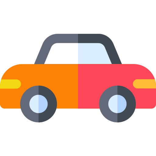 車 Basic Rounded Flat icon