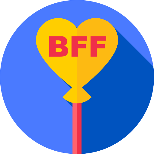 balon Flat Circular Flat ikona