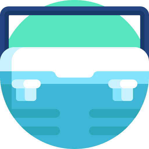 Ice box Detailed Flat Circular Flat icon