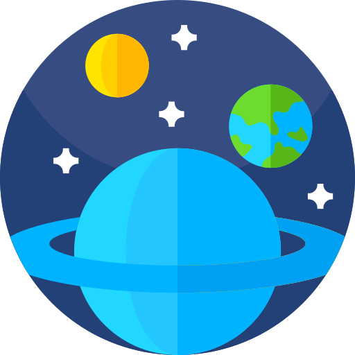 Astronomy Geometric Flat Circular Flat icon