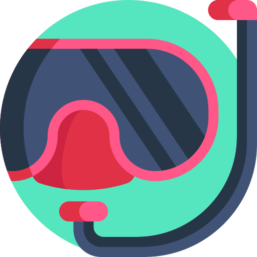 Snorkel Detailed Flat Circular Flat icon